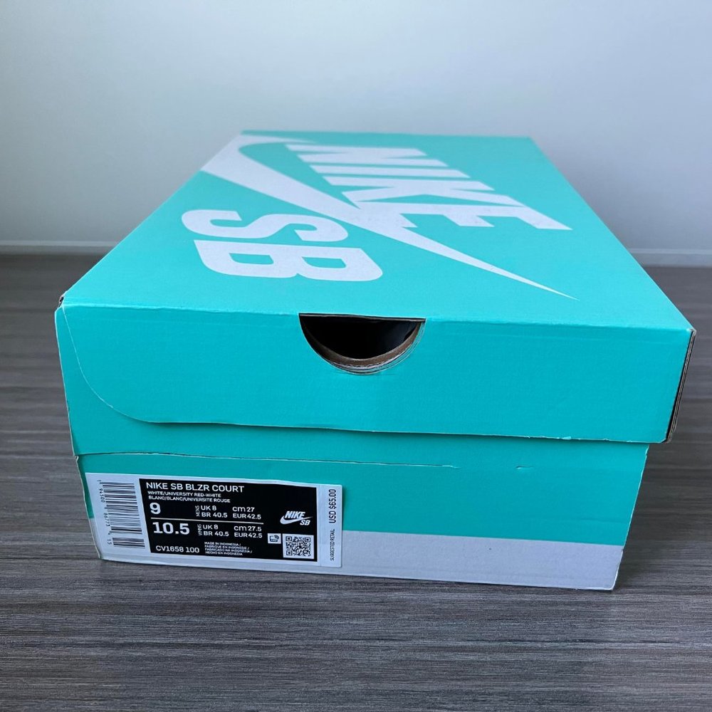 Nike SB BLZR Court Skateboarding Shoes  Blazer CV1658-100 - Picture 12 of 16
